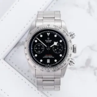 Tudor Black Bay Chrono 79350 41mm Stainless steel Black