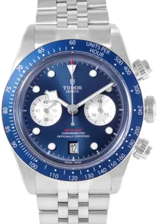 Tudor Black Bay Chrono 79360B 41mm Stainless steel Blue