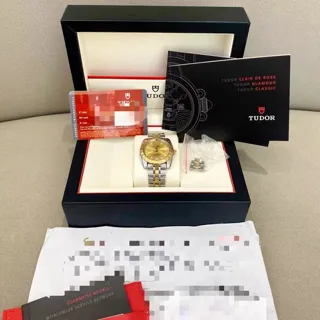 Tudor Classic M21013-0007 38mm Stainless steel Golden