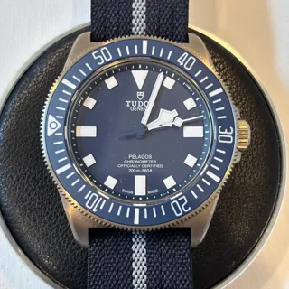 Tudor Pelagos 25707B/22 42mm Titanium Blue