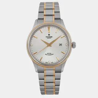 Tudor Style 12703-0005 41mm Yellow gold and Stainless steel Silver