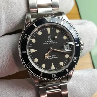 Tudor Submariner 75090 36mm Stainless steel Black