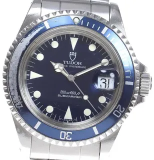 Tudor Submariner 79090 40mm Stainless steel Blue