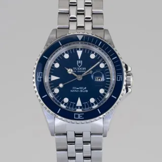 Tudor Submariner 94400 33mm Stainless steel Blue