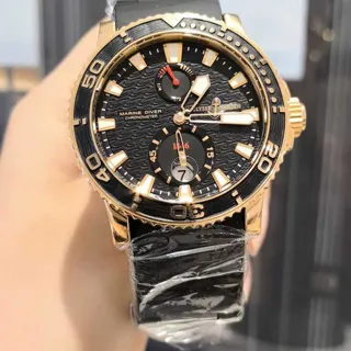 Ulysse Nardin Maxi Marine Diver 266-33 42.5mm Rose gold Silver