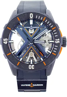 Ulysse Nardin Diver X Titanium Blue Skeleton 3723-170LE-3A-BLUE Titanium Blue