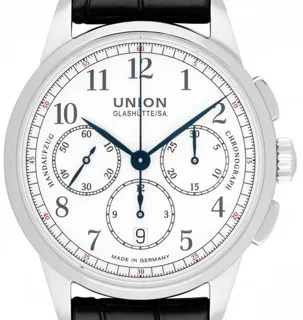 Union Glashütte 1893 D007.459.16.017.00 42mm Stainless steel White