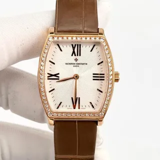 Vacheron Constantin Malte 81505/000R-9653 28.1mm Rose gold White