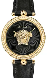 Versace VECQ00818 34mm Stainless steel Black