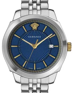 Versace VEV901523 42mm Stainless steel Blue