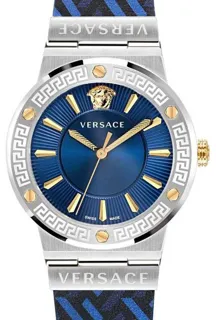 Versace VEVH01421 38mm Stainless steel Blue