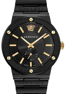 Versace VEVI00620 41mm Stainless steel Black