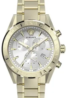 Versace VEHB00719 45mm Stainless steel Silver