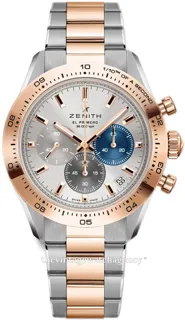 Zenith Chronomaster Sport 51.3100.3600/69.M3100 41mm Rose gold and Stainless steel Silver