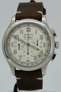 Zenith El Primero 03.0510.400 40mm Stainless steel Silver