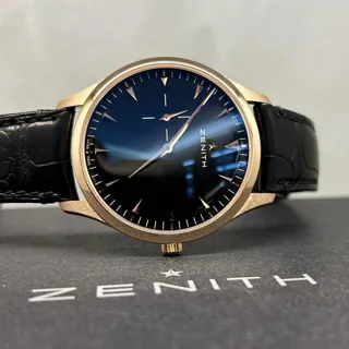 Zenith Elite Ultra Thin 18.2010.681/91.C493 40mm Rose gold dark gray