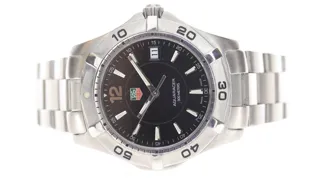 TAG Heuer Aquaracer WAF1110 38mm Stainless steel Black