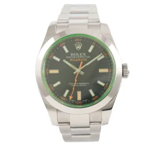 Rolex Milgauss 116400GV 40mm Stainless steel Black