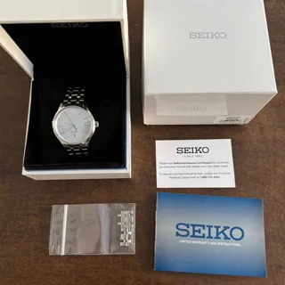 Seiko Presage SRPF53 41.5mm Stainless steel Blue