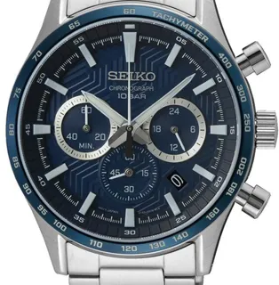 Seiko Chronograph SSB445P1 ( ) 43mm Stainless steel Blue