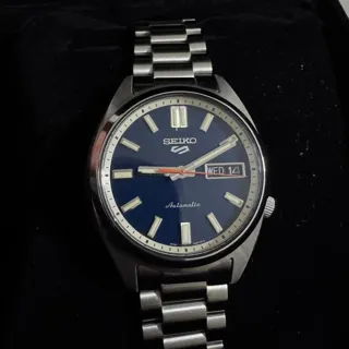 Seiko 5 Sports SRPK87K1 37mm Stainless steel Blue