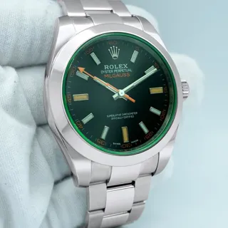 Rolex Milgauss 116400GV 40mm Stainless steel Black