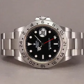 Rolex Explorer II 16570 ( II 16570 ) 40mm Stainless steel Black