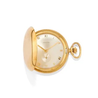 Zenith 18k yellow gold Champagne