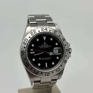 Rolex Explorer II 16570 ( II 16570 ) 40mm Stainless steel Black