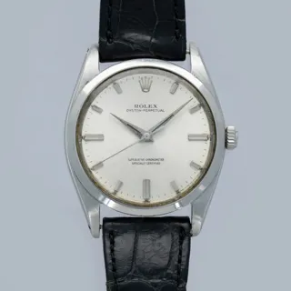 Rolex Oyster Perpetual 1018 Stainless steel Black