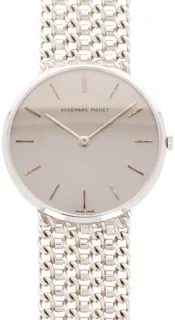 Audemars Piguet Vintage White gold Silver