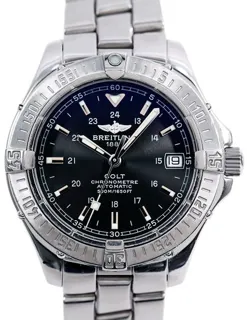 Breitling Colt A17350 38mm Stainless steel Black