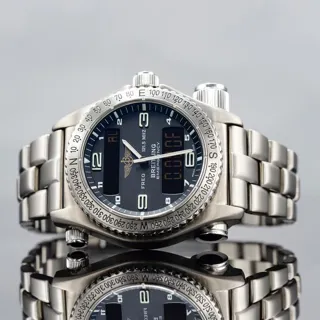 Breitling Emergency E56121 43mm Titanium Black