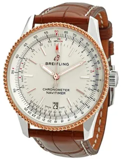 Breitling Navitimer U17325211G1P1 Stainless steel and Red gold Silver