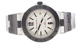 Bulgari Sport AL 38 TA 38mm Stainless steel Silver