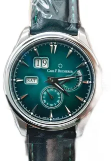 Carl F. Bucherer Manero 00.10912.08.93.01 42.5mm Stainless steel Green