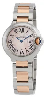 Cartier Ballon Bleu 28mm W6920034 Stainless steel Pink