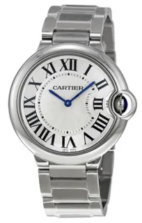 Cartier Ballon Bleu 36mm W69011Z4 Stainless steel Silver