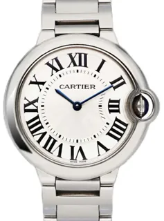 Cartier Ballon Bleu 36mm W69011Z4 36mm Stainless steel Silver