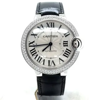 Cartier Ballon Bleu de Cartier WE902067 18k white gold Silver Flinque