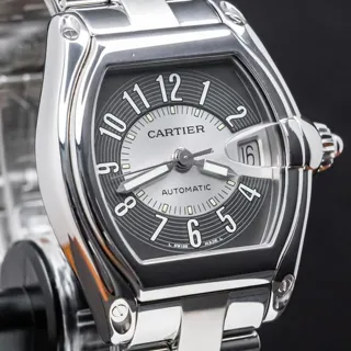 Cartier Roadster W62001V3 38mm Stainless steel Gray