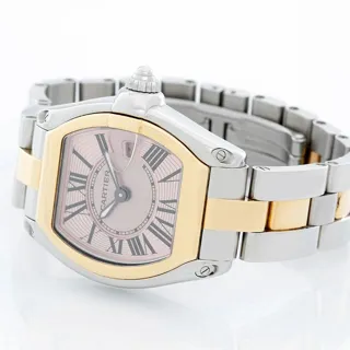 Cartier Roadster W62026Y4 2675 Stainless steel and 18k yellow gold