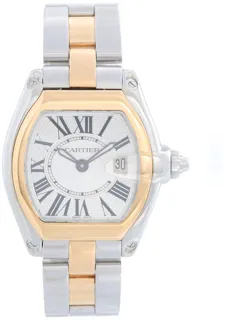 Cartier Roadster W62026Y4 Stainless steel and 18k yellow gold Silver