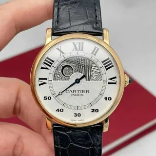 Cartier Rotonde de Cartier W1556243 42mm Rose gold Silver