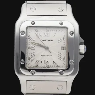 Cartier Santos Galbée W20040D6 Stainless steel Silver