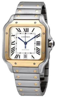 Cartier Santos W2SA0009 Stainless steel Silver