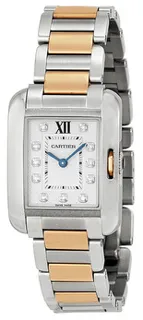 Cartier Tank Anglaise WT100024 Stainless steel Silver