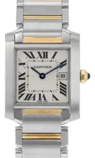 Cartier Tank Française W51012Q4 Stainless steel Silver