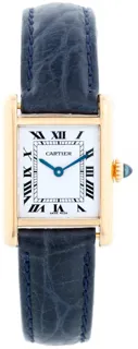 Cartier Tank Stainless steel and 18k yellow gold White