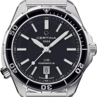 Certina DS Sport C041.407.19.051.00 37mm Stainless steel Black